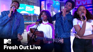 Infinity Song stopped by to perform their song 'Hater's Anthem' | Fresh Out Live | MTV Music