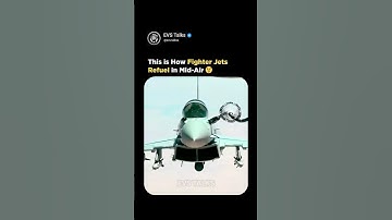 ✈️ This is How Fighter Jets Refuel in Mid-Air 😲 | Aerial Refueling #fighterjet