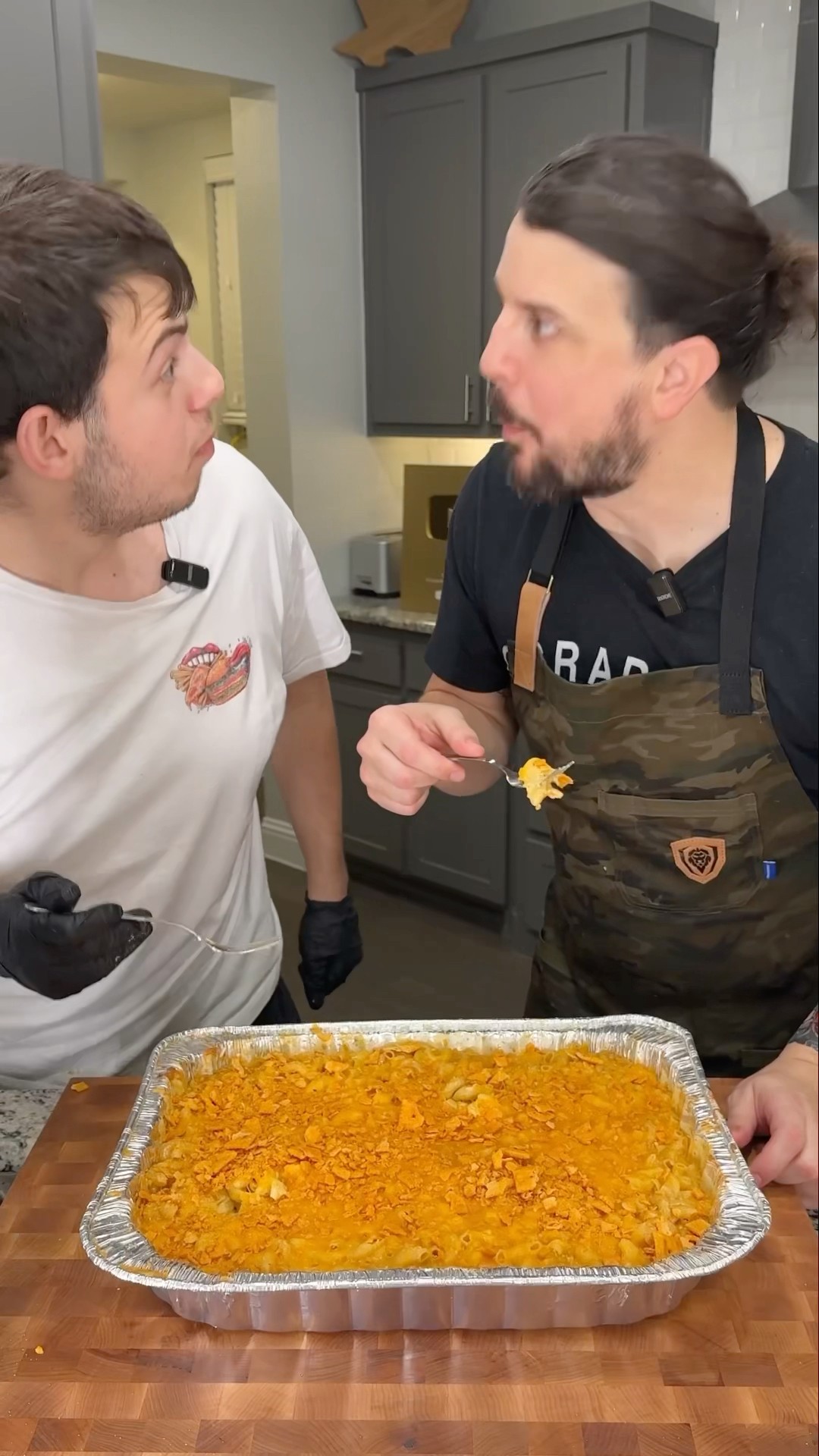 Smoked Mac and Cheese ? w/ @yoeats23 #shorts