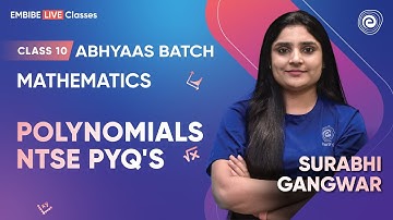 Polynomials NTSE PYQ