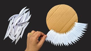 Beautiful White Paper Wall Hanging /Paper Craft For Home Decoration/Easy Wall Hanging/DIY Wall Decor