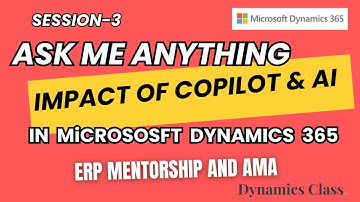 Sessie 3: Hoe Copilot en AI de Dynamics 365-ruimte veranderen, Open Q & A (opnieuw uploaden)