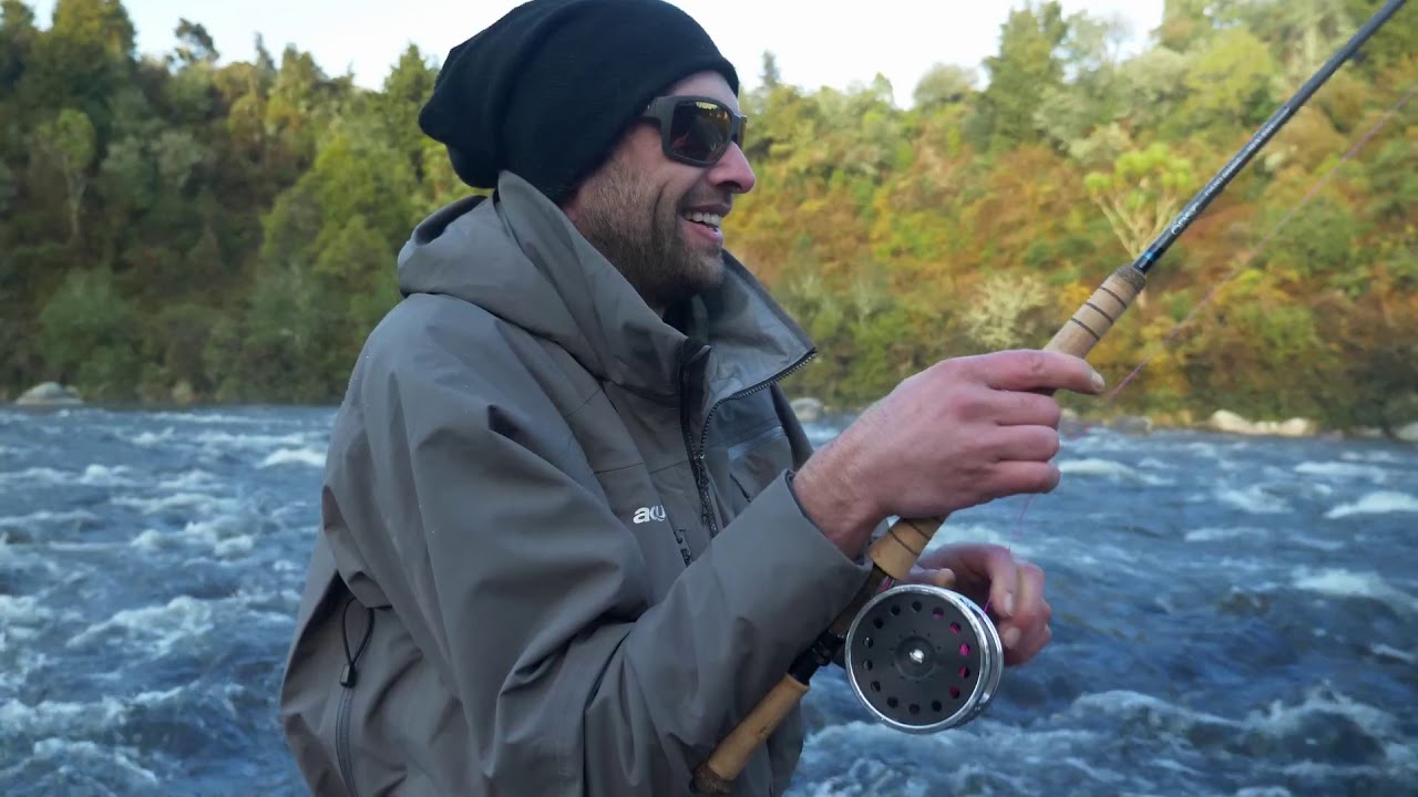 Swinging flies for trout in New Zealand