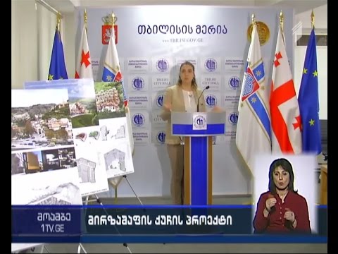 მირზა შაფის ქუჩაზე განსახორციელებელი პროექტის კონცეფცია - პრეზენტაცია მერიაში