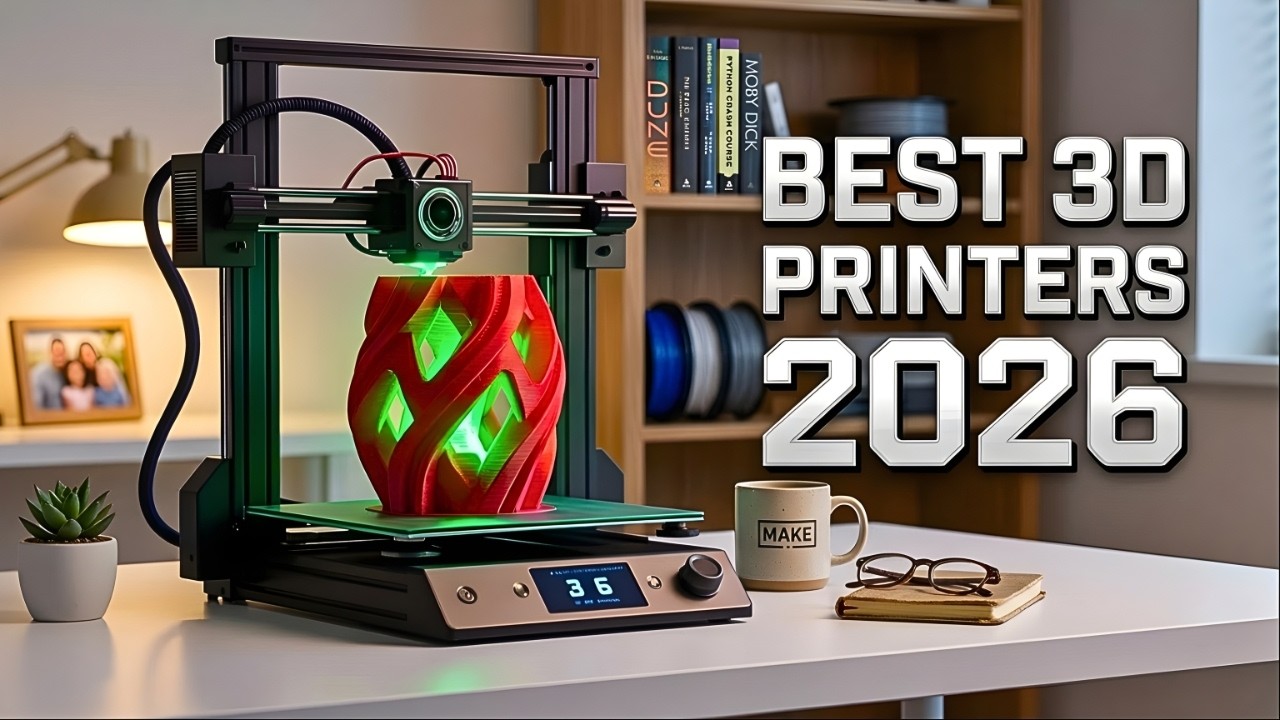 5 Best 3D Printers in 2026 - Don't Buy a 3D Printer Until You Watch ...