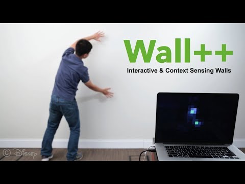 Wall++: Room-Scale Interactive and Context-Aware Sensing