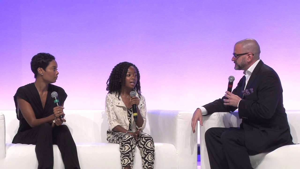 Michael David Palance with Skai Jackson and Kiya Cole - Premiere Event at Walt Disney World