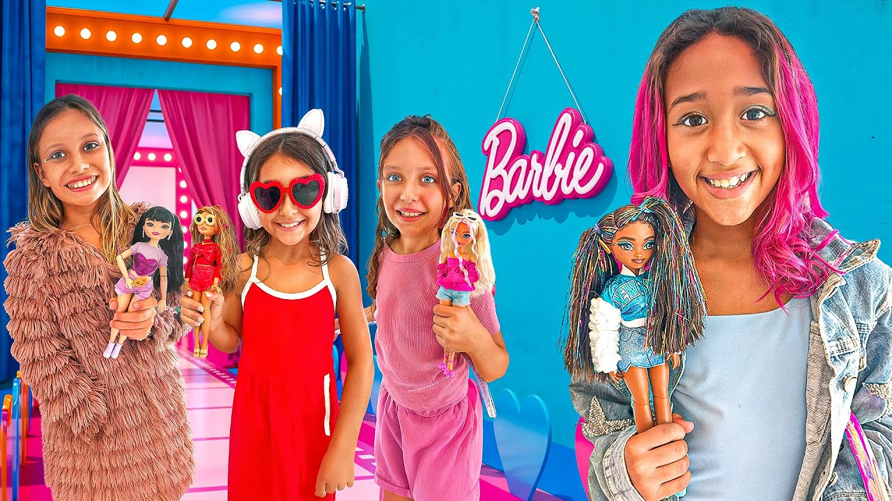 Показ мод лучших подруг Барби мечты в Лондоне!