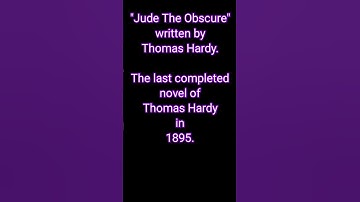 jude the obscure | thomas hardy #shorts