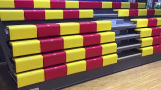 Shenzhen Yourease Sports Equipment Co.,Ltd-telescopic bleachers