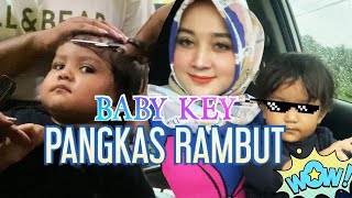 Baby Key Mau Pangkas Rambut Mutya Liviana