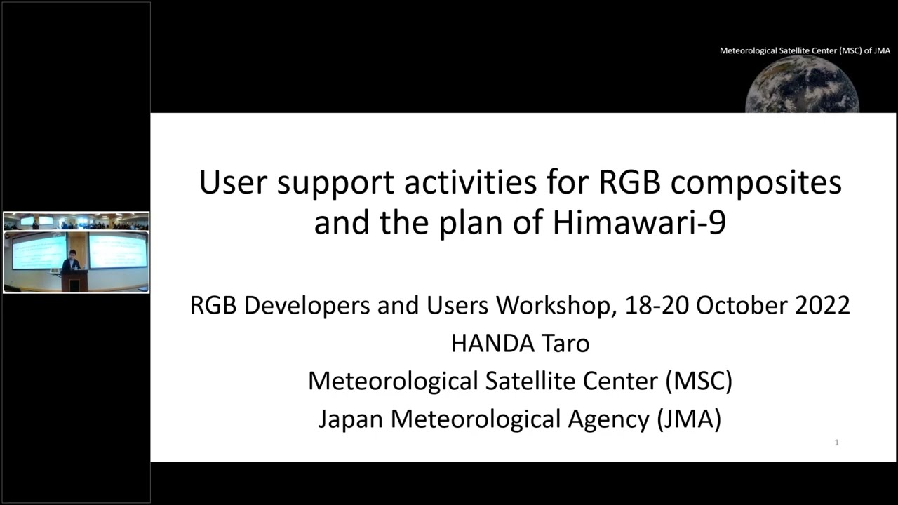 User Support Activities for RGB Composites and the Plan of Himawari-9