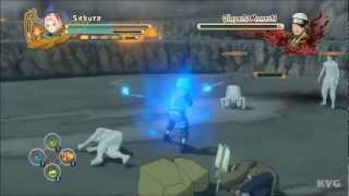 Naruto Shippuden Ultimate Ninja Storm 3 - Sakura Vs Jinpachi Munashi Story Battle 29 Hd
