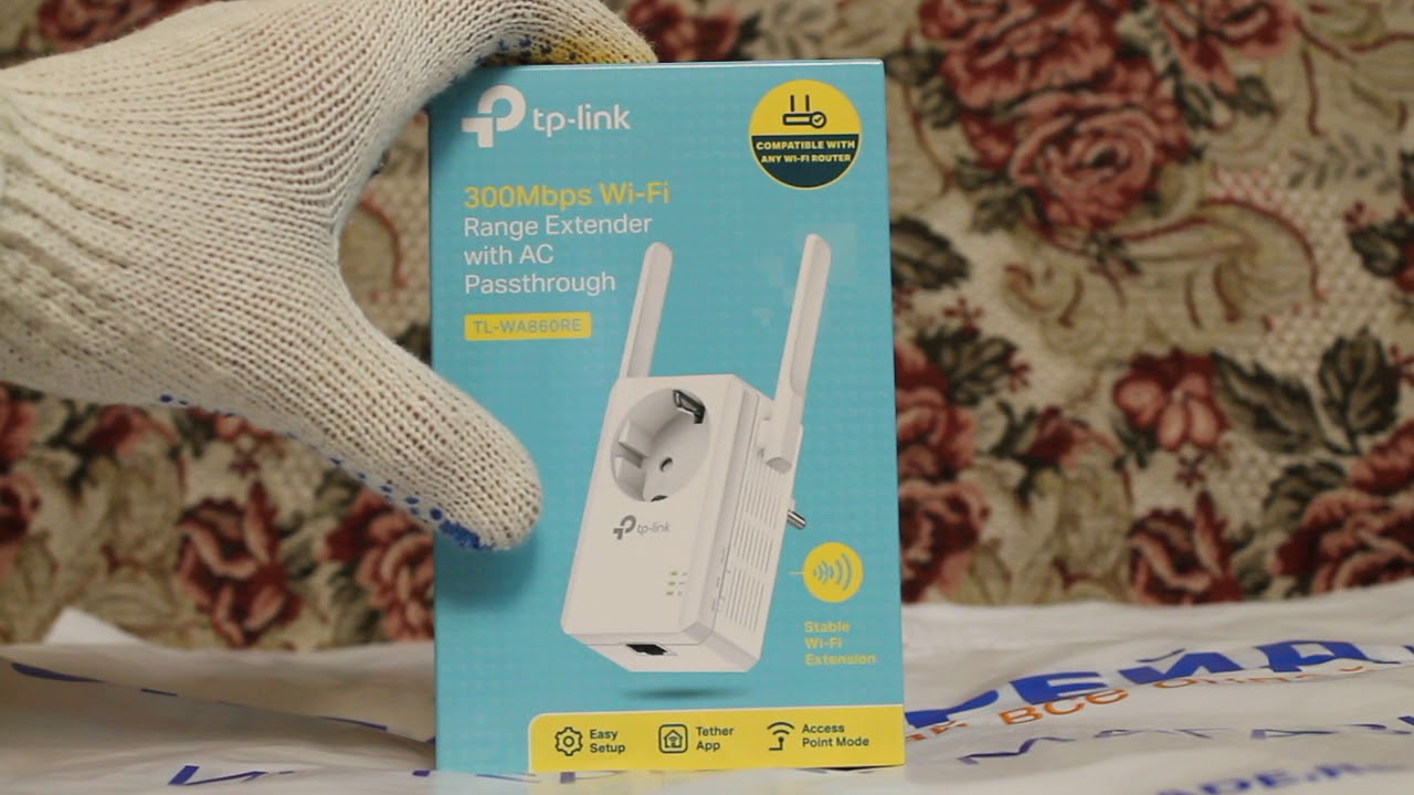 Повторитель Wi-Fi TP-LINK TL-WA860RE, Код товара: 184817