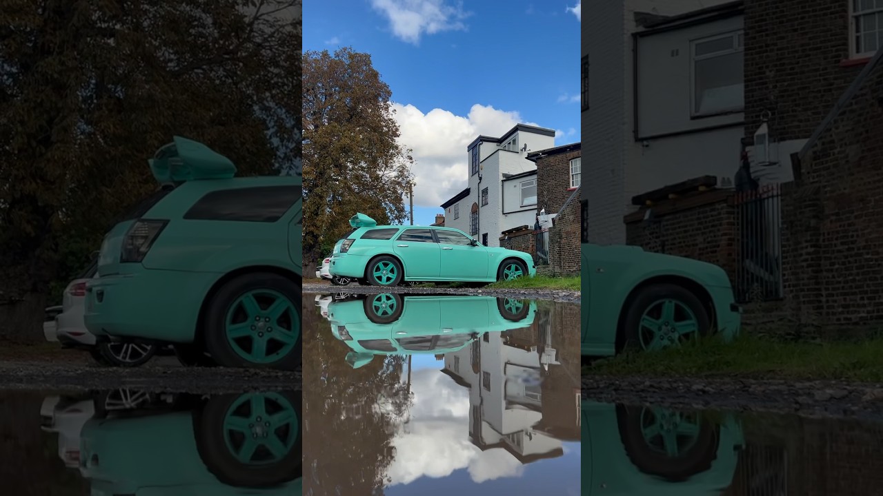London’s abandoned Mint Green “Pimp My Ride” Wagon - the most out there car I’ve seen