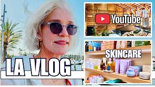 LA Trip VLOG: Inside the Google Hanger, Beauty Creators & Spring Fashion for Women Over 50