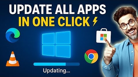 Hoe u alle Windows-apps in één klik kunt bijwerken | De snelste manier om alles up-to-date te hou...