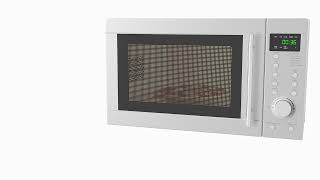 Microwave Heating Oven With Timer Animated Rigged | 3D Molier International