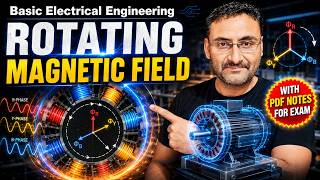 Rotating Magnetic Field | Electrical Machines | BEE | EEE | BTech 1st Year | JEE | UPSC | BSc