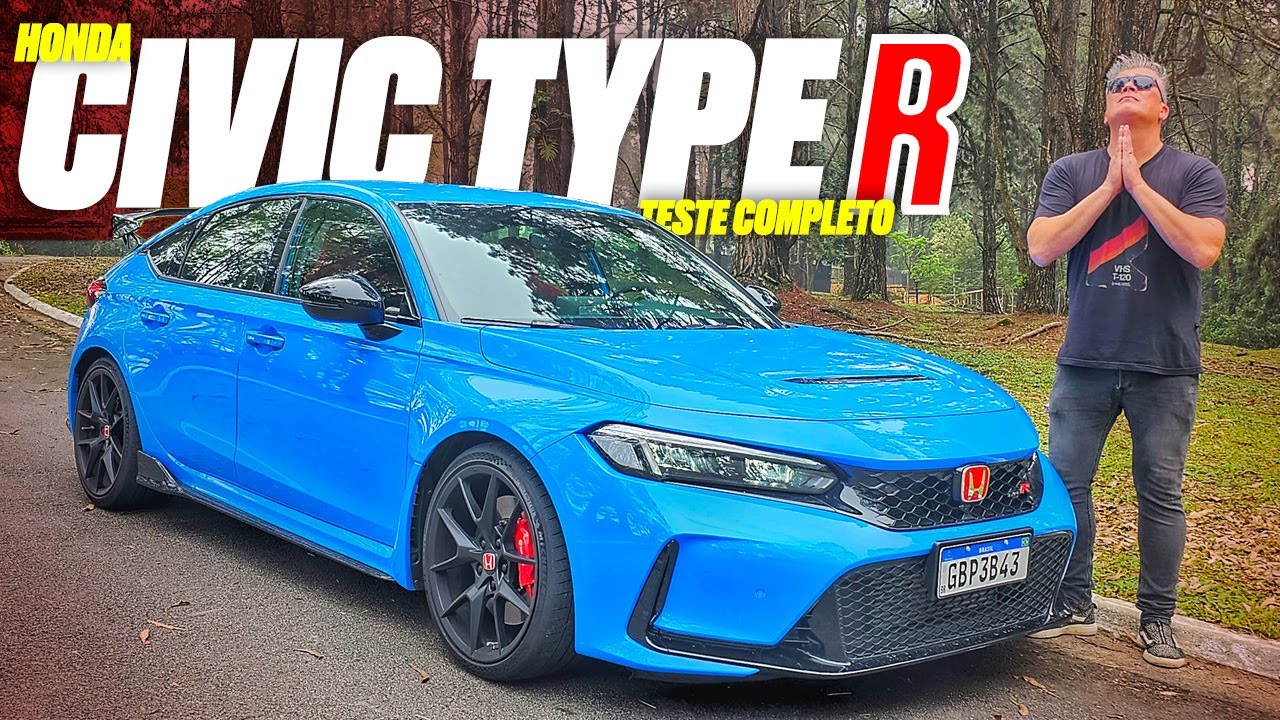 Honda Civic Type R pode virar híbrido na próxima geração