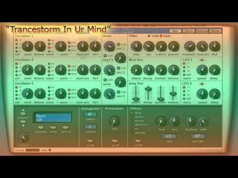 Trancestorm In Ur Mind Demo(Free Novation V-Station Soundset)