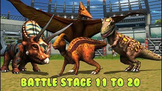 Juric Park Builder - Battle Arena Stage 11 To 20