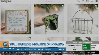 Small businesses staying afloat through Instagram