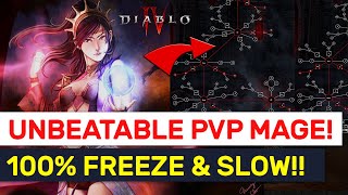 Diablo 4 Sorcerer: BEST PVP & PVE Hybrid Frost Mage Build!