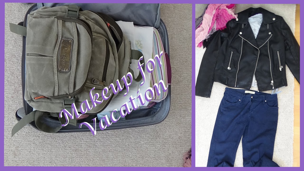 Makeup and Other things for a Short Vacation makeup artist