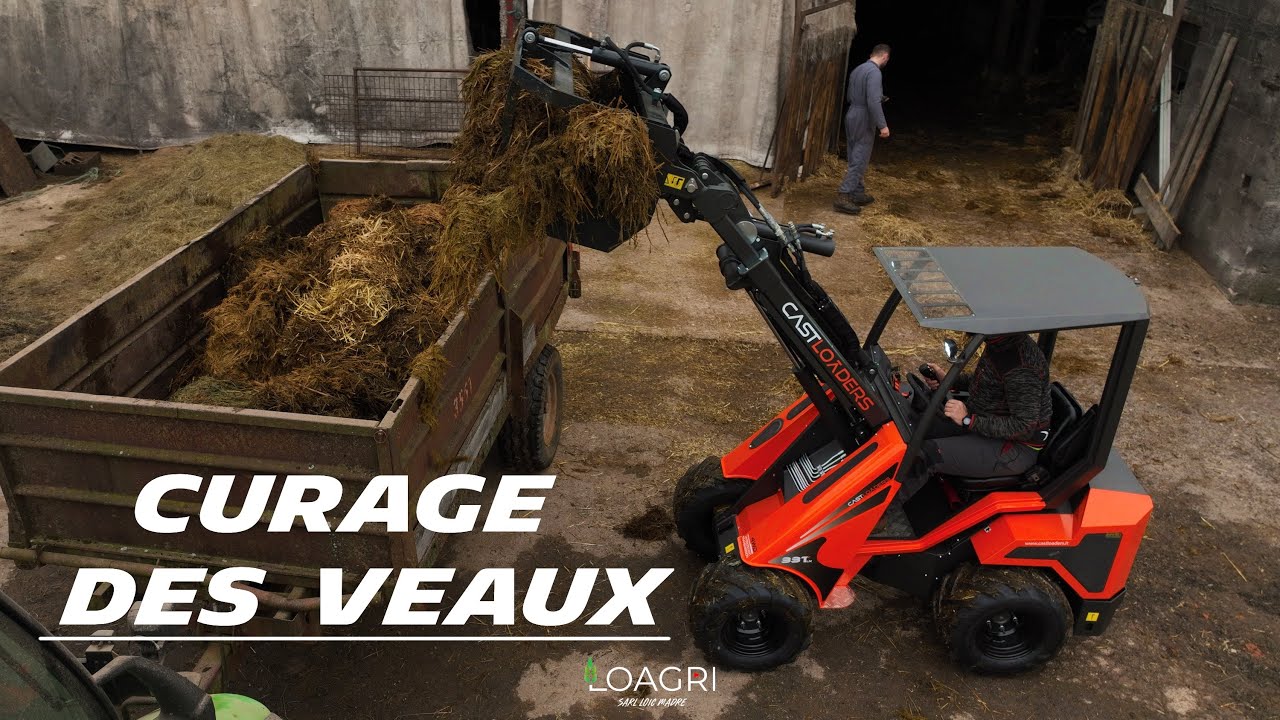 TRAVAUX de MANUTENTION à la FERME & TEST valet de ferme CAST ! 🐄