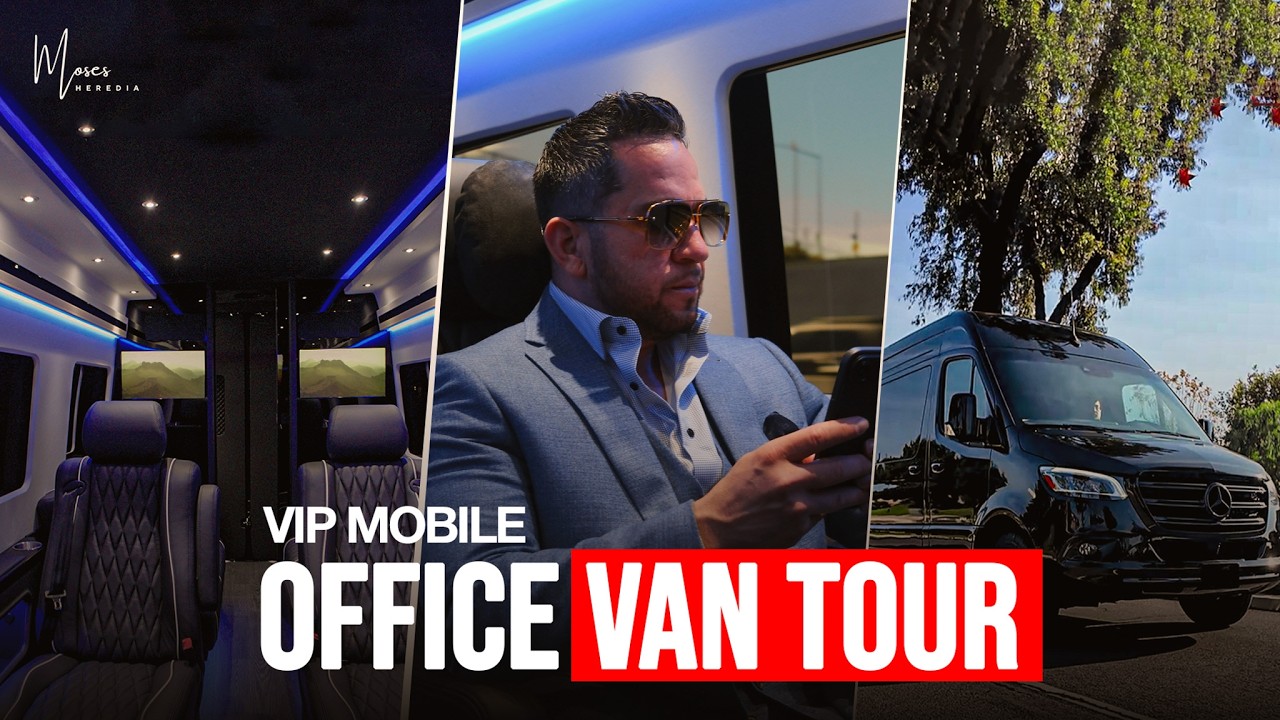Got Back 15+ Hours Every Week by building a Luxury Mobile Office Van