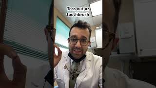 Caught the cold? Toss out your old toothbrush