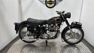 1953 AJS | Mathewsons Classic Cars | Auction: 24, 25 & 26 June 2026