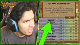 Wizard101 Pvping 1 On The Leaderboards And Getting Reported For It