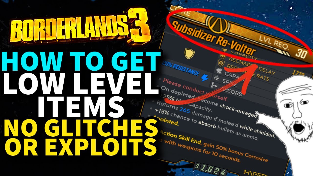 How To Get Low Level Items In Borderlands 3 - NO EXPLOITS/GLITCHES