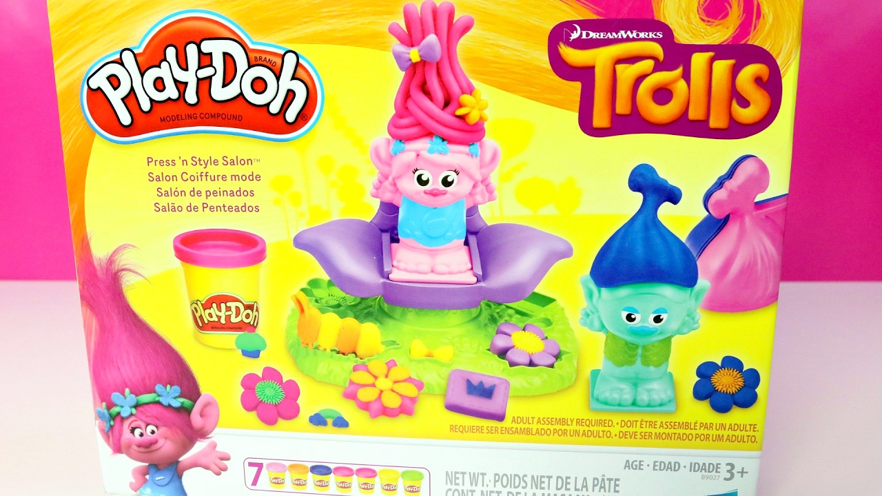 Plastilina Play Doh Trolls Play Doh Trolls