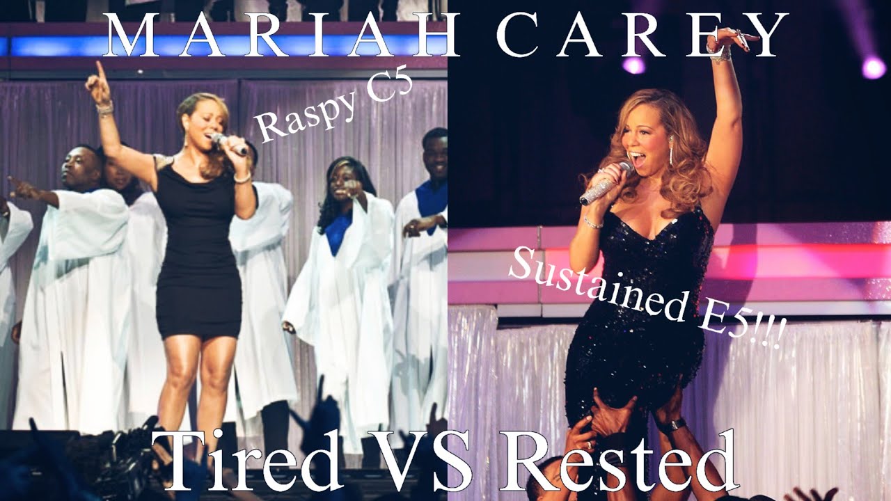 Mariah Carey Tired VS Fresh Vocals - 2009 & 2010 (Memoirs Of An Imperfect Angel Era)