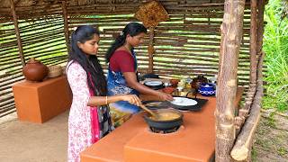 Mutton Masala & Soft Dosa | Authentic Wood-Fire Village Cooking screenshot 1