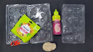 How to Make Colorful Fridge Magnets with Mold and Paint - DIY Tutorial | JK Arts 1989