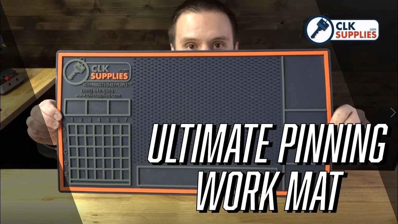 The Ultimate Locksmith Pinning and Work Mat