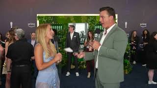 @ashleycooke Red Carpet Interview [61st Academy of Country Music Awards]