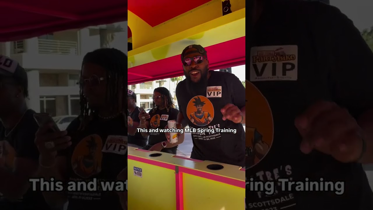 Party Bike X Scottsdale MLB Spring Training