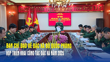 Ban Chỉ đạo về đặc xá Bộ Quốc phòng họp triển khai công tác đặc xá năm 2025