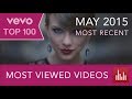 Vevo's 100 Most Viewed Music Videos (May 2015)