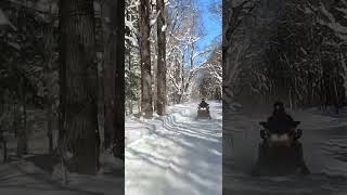 Snowmobiling Tug Hill 2/19/24 #snowmobile