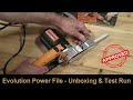 Evolution Power Tools Precision File Sander With 120 Grit Sanding Belts - View #9