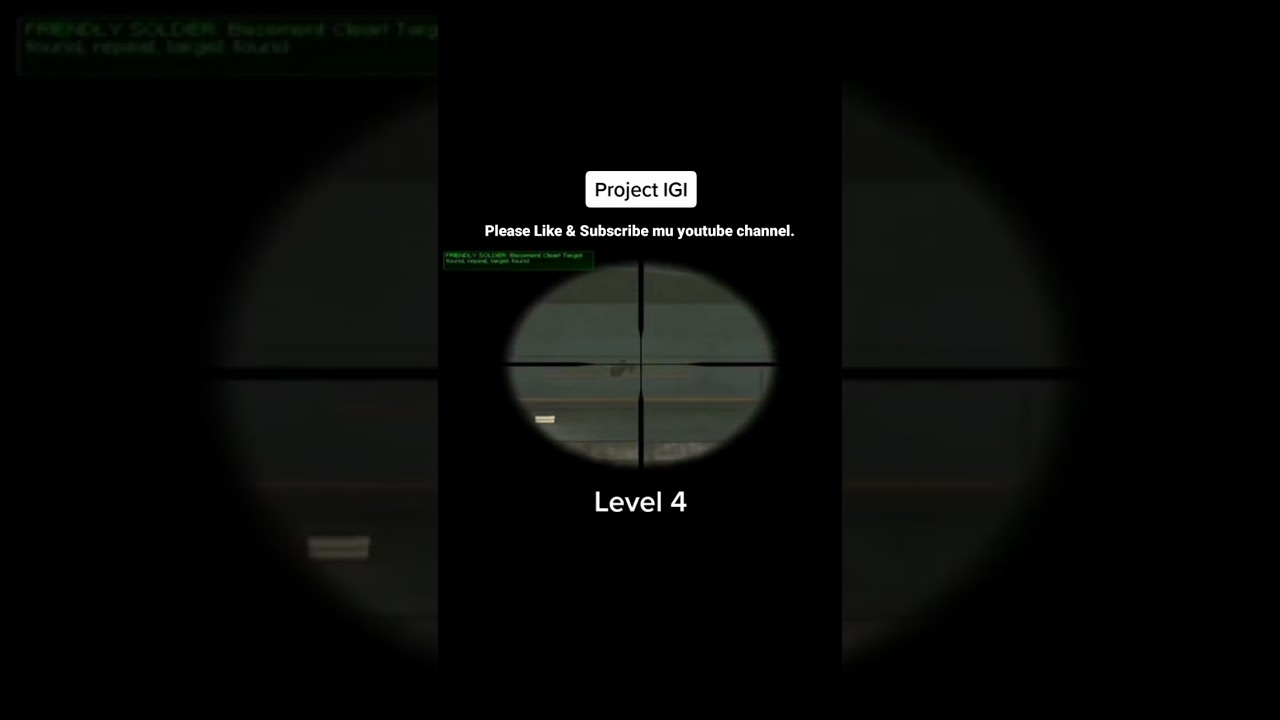 igi project #1 mission #4.