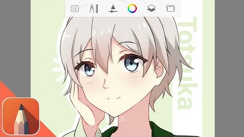 【Autodesk Sketchbook】SpeedPaint Anime Saika Totsuka from Oregairu