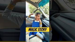 Funny Kids Magic Story 😂 | Abracadabra Gone Wrong | Sisters Magic Prank in Car 🚗✨
