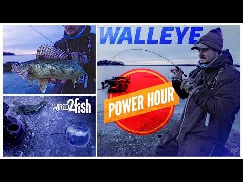 Ice Fishing for Walleye 